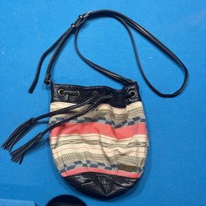 Dakine Multicolor Striped Crossbody Bag